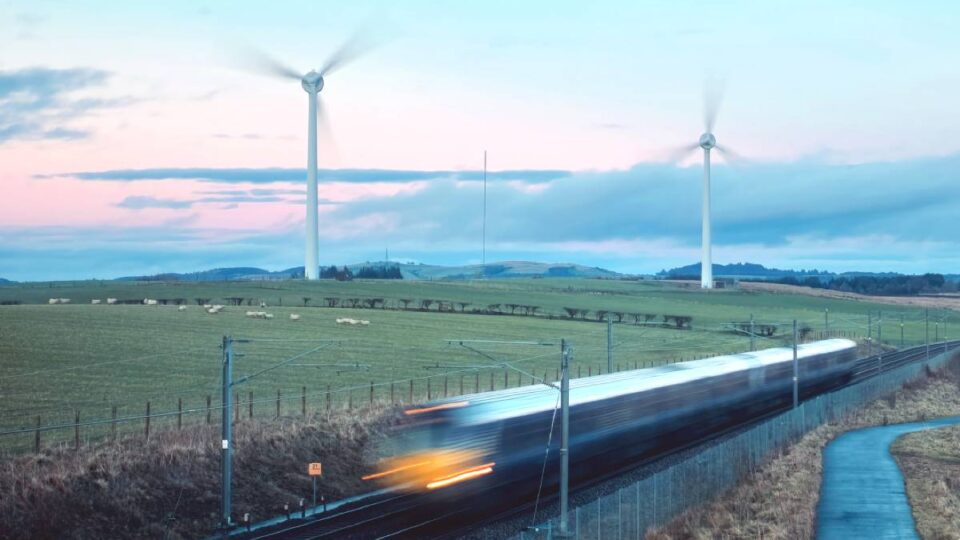 Sustainability trainline