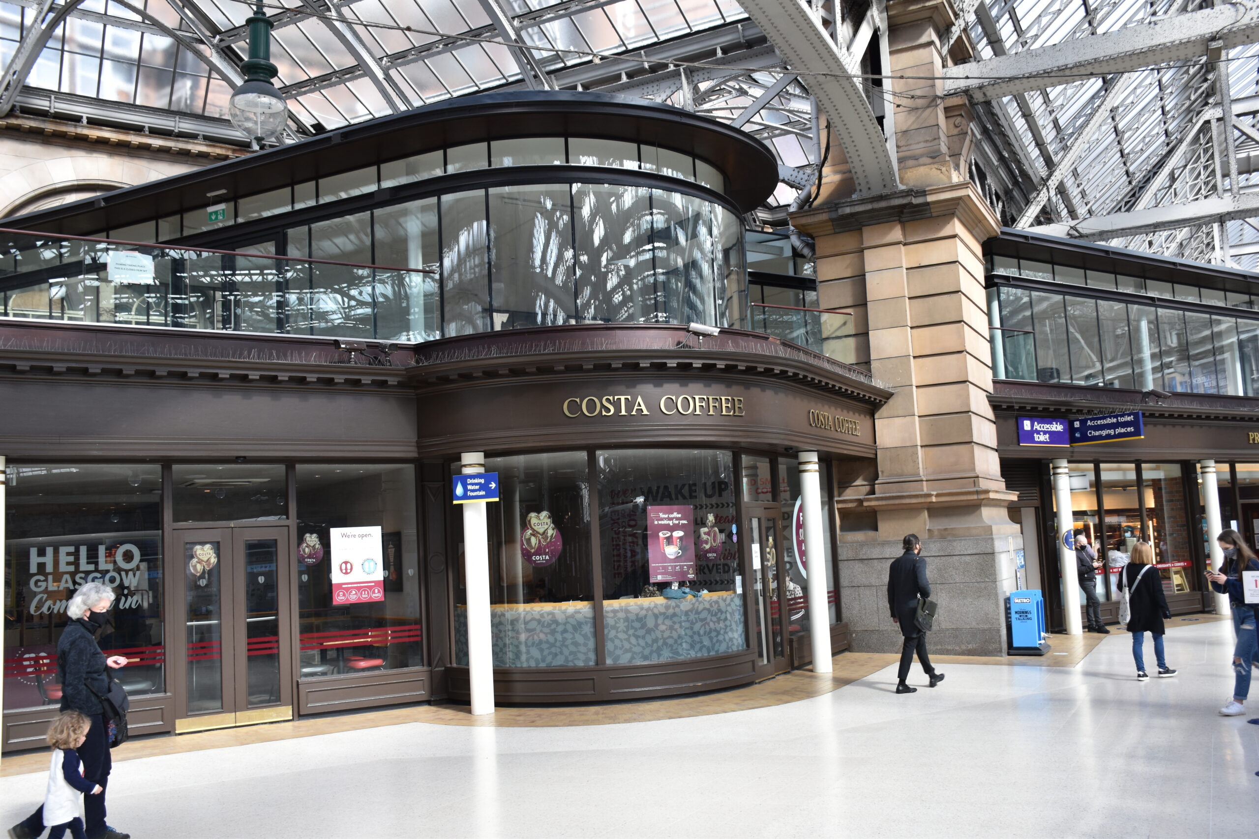 Glasgow central station unit 16